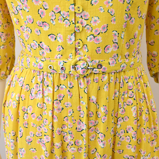NICHOLAS | Floral Linen Blend Maxi Dress