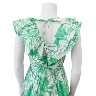 LILLY PULITZER | Ritamarie Spearmint Tulips Ruffled Mini Dress
