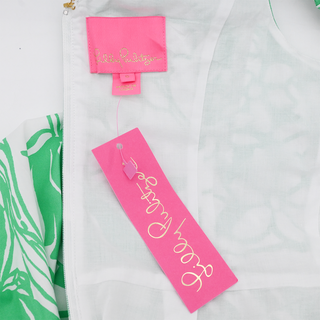 LILLY PULITZER | Ritamarie Spearmint Tulips Ruffled Mini Dress