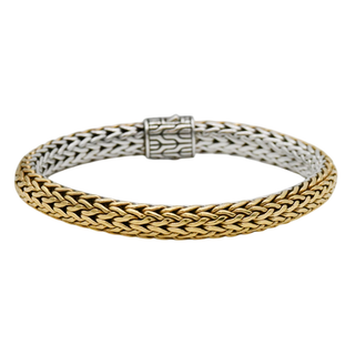 Reversible Pave Diamond Classic Chain Bracelet