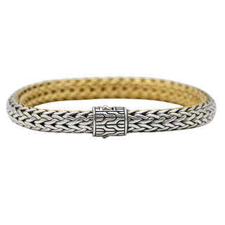 Reversible Pave Diamond Classic Chain Bracelet