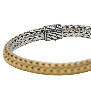 Reversible Pave Diamond Classic Chain Bracelet