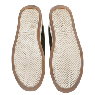 SAINT LAURENT | SL 61 Olive Canvas Low-Top Sneakers