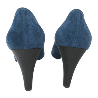 Gabrielle Blue Suede CC Pumps
