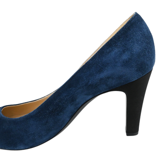 Gabrielle Blue Suede CC Pumps