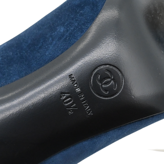 Gabrielle Blue Suede CC Pumps