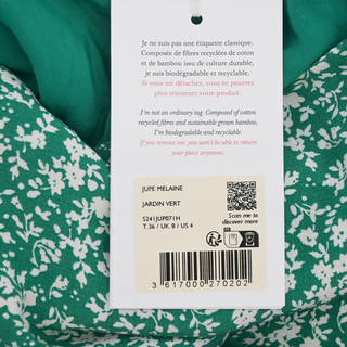 SEZANE | Melaine Garden Green Wrap Skirt