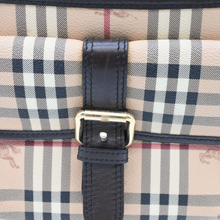 Haymarket Check Coated Canvas Crossbody Bag