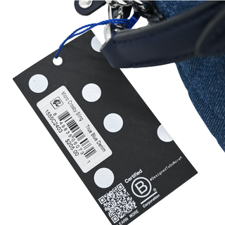 True Blue Denim Micro Crosby Sling Bag