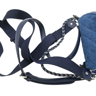 True Blue Denim Micro Crosby Sling Bag