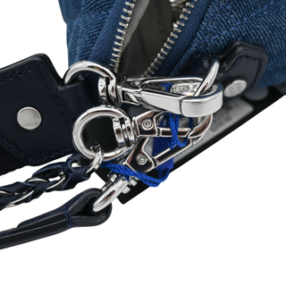 True Blue Denim Micro Crosby Sling Bag
