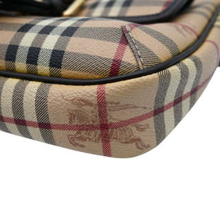 Haymarket Check Coated Canvas Crossbody Bag