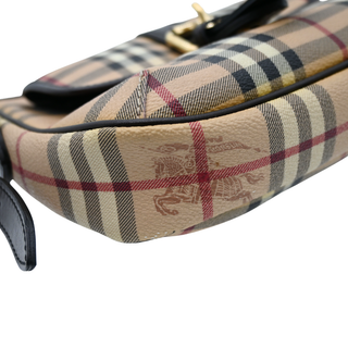 Haymarket Check Coated Canvas Crossbody Bag