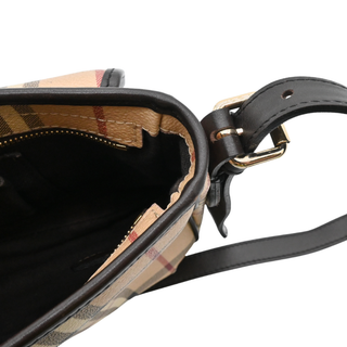 Haymarket Check Coated Canvas Crossbody Bag