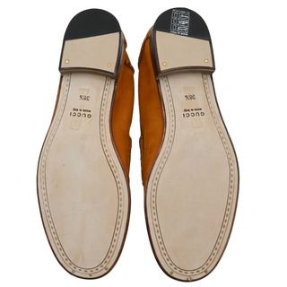 GUCCI | Camel Suede Horsebit Loafers