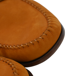 GUCCI | Camel Suede Horsebit Loafers