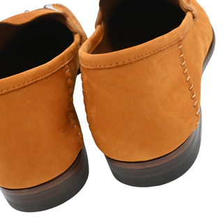 GUCCI | Camel Suede Horsebit Loafers