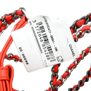 CHANEL | Orange Quilted Leather Gabrielle Hobo Shoulder Bag