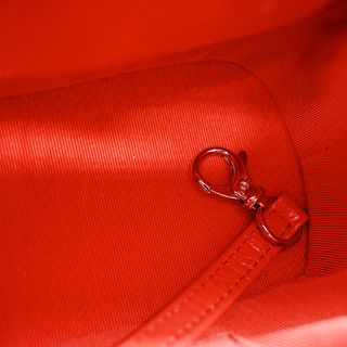 CHANEL | Orange Quilted Leather Gabrielle Hobo Shoulder Bag