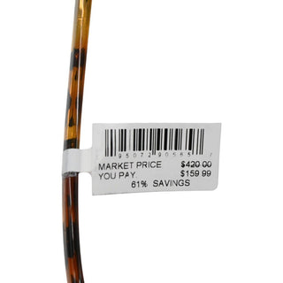 SL181 LouLou Havana Heart Acetate Sunglasses
