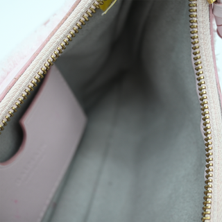BALMAIN | B Army Terry Cloth & Leather Shoulder Bag
