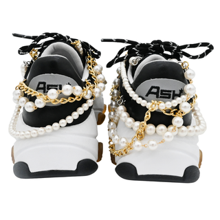 JUNYA WATANABE | x Ash Pearl Chain Leather Runner Sneakers
