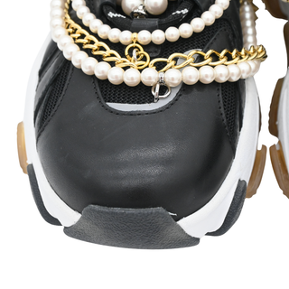 JUNYA WATANABE | x Ash Pearl Chain Leather Runner Sneakers