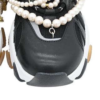 JUNYA WATANABE | x Ash Pearl Chain Leather Runner Sneakers
