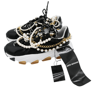 JUNYA WATANABE | x Ash Pearl Chain Leather Runner Sneakers