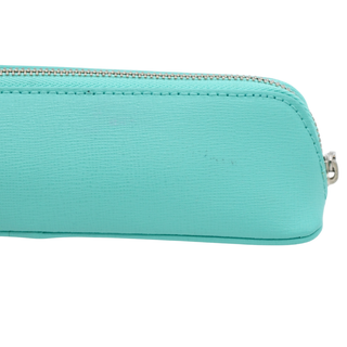 Tiffany Blue Leather Pencil Holder