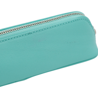 Tiffany Blue Leather Pencil Holder