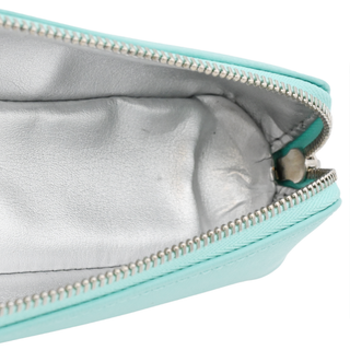 Tiffany Blue Leather Pencil Holder
