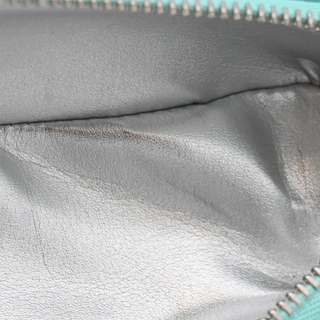 Tiffany Blue Leather Pencil Holder