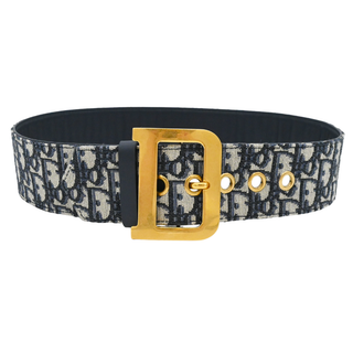 Oblique Canvas Logo Belt