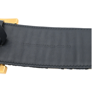Oblique Canvas Logo Belt