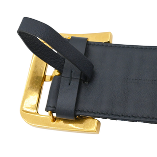 Oblique Canvas Logo Belt