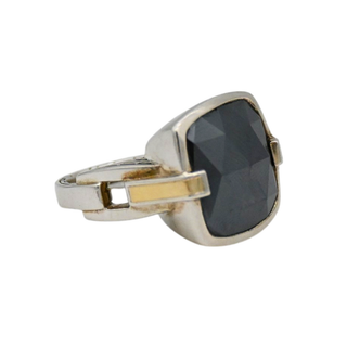 JOHN HARDY | Two-Tone Hematite Ring