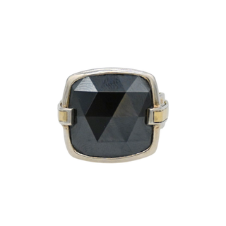 JOHN HARDY | Two-Tone Hematite Ring