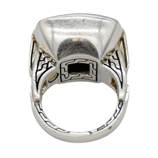 JOHN HARDY | Two-Tone Hematite Ring