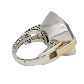 JOHN HARDY | Two-Tone Hematite Ring
