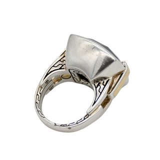 JOHN HARDY | Two-Tone Hematite Ring
