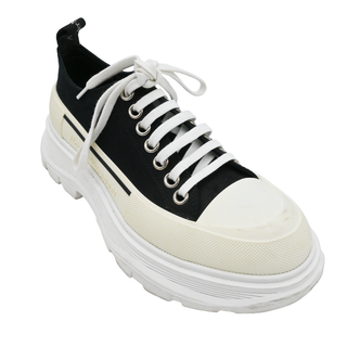 ALEXANDER MCQUEEN | Tread Slick Canvas Platform Sneakers