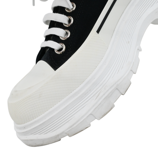 ALEXANDER MCQUEEN | Tread Slick Canvas Platform Sneakers