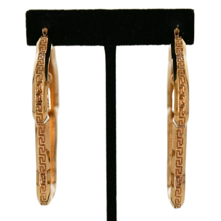 VERSACE | Medusa Curve Hoop Earrings
