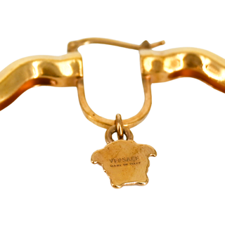 VERSACE | Medusa Curve Hoop Earrings