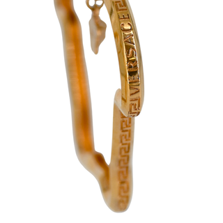 VERSACE | Medusa Curve Hoop Earrings