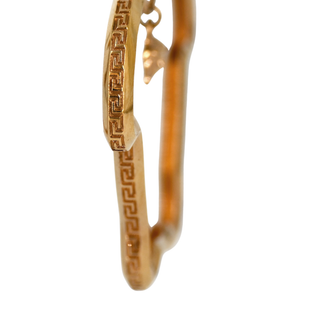 VERSACE | Medusa Curve Hoop Earrings