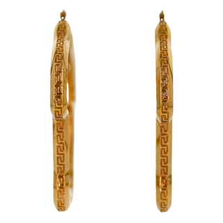 VERSACE | Medusa Curve Hoop Earrings