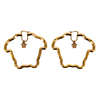 VERSACE | Medusa Curve Hoop Earrings
