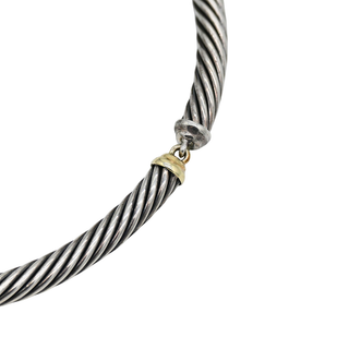 DAVID YURMAN | Two-Tone Buckle Collar Necklace
